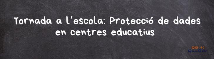Tornada a lescola Proteccio de dades en centres educatius 1 1